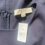 Loft Blue Sleeveless A-Line Mini Dress Photo 5