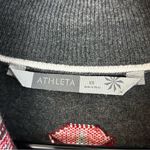 Athleta Alps Snowcat Fair Isle Grey/Red Long Sleeve Sweater Dress Size XS Photo 10