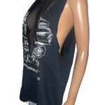 LF Furst of a Kind sleeveless mesh panel hot rod graphic tee Photo 1