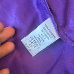 Amoureuse Purple Satin Two Piece Chemise Slip/Robe Set SIZE 4X Photo 3