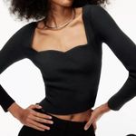 Aritzia  Sculpt Knit Sweetheart Longsleeve Photo 1