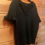 Torrid  short sleeve black sweater, women’s size 1. Photo 1