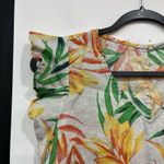 Nicole Miller NY Linen Tropical Print Summer Dress Size XS Photo 2