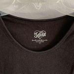 Justice  Black Ribbed Tank Top Photo 2