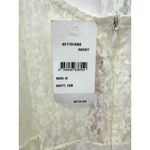 Keepsake The Label Daydream Lace Dress Ivory Sheer Midi Slip Lined Size S NWT White Photo 4
