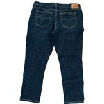 Levi's  Dark Wash Cropped Boyfriend Jeans Size 33 x 27‎ Photo 3
