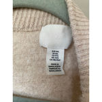 H&M Soft Knit Open Front Cardigan Oatmeal Beige Cozy Minimalist Neutral Scandi Photo 5