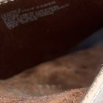 House of Harlow 1960 Griffin Ivory Leather Platform Block Heel Sandals Brown Size 8.5 Photo 5