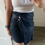 Very J *HP!* foldover faux leather mini skirt Photo 7