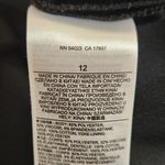 Banana Republic  Black Shift Cocktail Dress Size 12 Black Mini Dress Photo 7