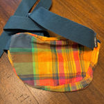 Herschel Plaid Multicolor Waist Belt Fanny Pack‎ Bag EUC B Photo 2