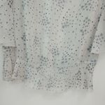 Studio Y  L Whimseygoth White Silver Stars Beaded Top Photo 8
