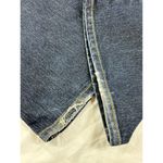 Grane Flare Leg Jeans Juniors Sz 5 Dark wash Wide Leg Distressed Hem Blue Photo 9