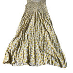 Croft & Barrow  White and Yellow Floral Midi Dress Photo 0
