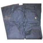 Rich & Skinny New $218 Womens Jeans 24 Trouser Godiva Tall 25 X 34 Dark Wide Photo 1