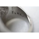 Evbea Smiling Full Skull Stainless Biker Goth Renfest Size 11 Ring Silver Photo 2