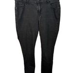 Old Navy  SUPER SKINNY MID RISE Sz 8 Black Jack Women’s Jeans Stretch PreOwned Photo 0
