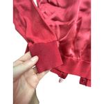 Paule Ka Paris Women's Red Cashmere Blend Knit Cardigan Sweater M Size M Photo 6