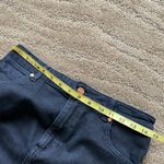 Wrangler Like new  black jean midi mom skirt Photo 7