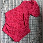 Free People one shoulder floral bodysuit Photo 2