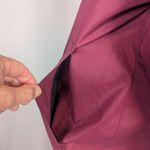 London Fog 90s Vintage Women's Trenchcoat Red with Green Plaid Lining Size 6 Photo 11