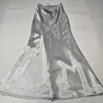 LPA Amalia Maxi Skirt in Silver Photo 11