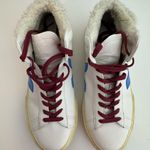 VEJA  MINOTAUR FURED LEATHER WHITE EGEE high top 9 Photo 2