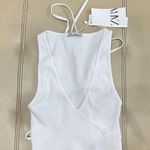 ZARA White Tie Top Photo 0