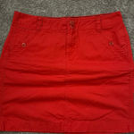 Tommy Hilfiger  Red Mini Pencil Skirt Medium Photo 0