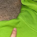 I am gia I.AM.GIA Mizar Hoodie Green Cropped Sweatshirt Embroidered Logo Boxy Green XS Photo 6