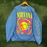 Urban Outfitters Nirvana Nevermind Oversized Crewneck Sweater Size L/XL Photo 0