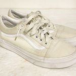 Vans  Classic Canvas Skating Shoes Mens 5 Womens 6.5 Triple White Low Top Sneaker Photo 3