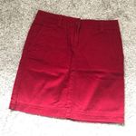 L.L.Bean Comfort Waist Pencil Skirt with Pockets Khaki, Size 4 reg, Classic Fit Photo 1