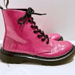Dr. Martens RARE! Hot Pink Glitter Boots – Size 6 – New In Box Photo 5