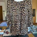 Michael Kors NWOT  Animal Print Blouse Photo 1