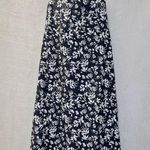 Krimson Klover Black Floral Print Criss Cross Strap Athletic Dress Swim Cover Up Size XS Photo 0