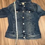 Pilcro and the Letterpress Denim Jacket Women's Size S Button Front Blue Photo 1