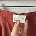 Rhythm New Zealand Clay Red Ramie Rayon Tiered Mini Skirt Size Zip Size 6 Photo 7