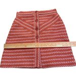 Maje  Orange Tweed A-Line Mini Skirt Photo 5