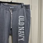  joggers light gray with white “Old Navy” stitched letters size XXL Photo 2