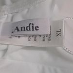 ANDIE The Mykonos One Piece Swimsuit White Size XL New Photo 6