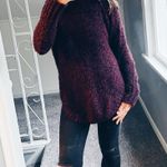 Treasure & Bond  Maroon And Black Turtleneck Sweater Photo 0