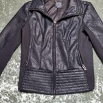 Armani Exchange Black Moto Jacket Photo 1