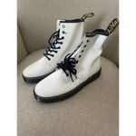 Dr. Martens Doc Martens ZAVALA Combat Boot, white , S53, Sz 9 Photo 1