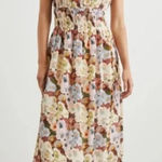 Rails  smocked Izzy midi dress painted floral Photo 0