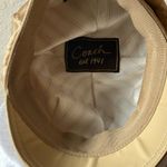 Coach : Kristin Signature Gold Patterned Cap- M/L Photo 12