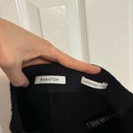 Aritzia Babaton Merino Wool Johan Skirt Black Photo 3