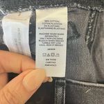 Lou & grey Black Gray Wash High Waist Straight Cropped Undone Hem Jeans sz. 26 Photo 6