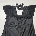 Free People x Revolve Violet Visions Slip Mini in Black Combo Photo 4