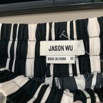 Jason Wu  STRIPED BLACK WHITE CROPPED PANT XS Photo 3